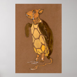 Alice und Wonderland Forest Character Painting-7 Poster