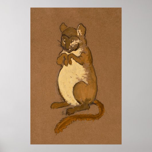 Alice und Wonderland Forest Character Painting-8 Poster (Vorne)