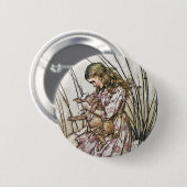 Alice und Wonderland - Pig & Pepper von Rackham Button (Vorne & Hinten)