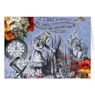 Alice Unsinn Vorhang Wunderland Klassiker