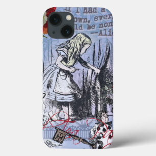 Alice Unsinn Vorhang Wunderland Klassiker Case-Mate iPhone Hülle