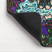 "Alice verlor" Alice im Wunderland-Cheshire-Katze Mousepad (Ecke)