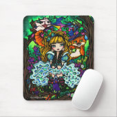 "Alice verlor" Alice im Wunderland-Cheshire-Katze Mousepad (Mit Mouse)