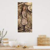 Alice von Arthur Rackham Poster (Küche)