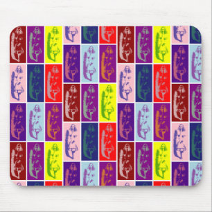 Alice Wacht größer Pop art Mousepad