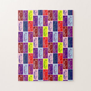 Alice Wacht größer Pop art Puzzle