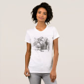 Alice wagt Märchenland T-Shirt (Vorne ganz)