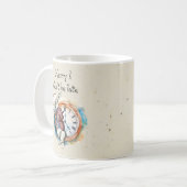 Alice - Weißes Kaninchen 1865 Kaffeetasse (Vorderseite Links)