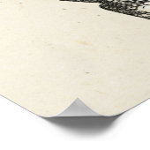 Alice - Weißes Kaninchen 1865 Poster (Ecke)