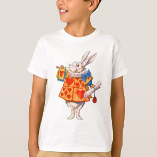 ALICE' WEIßES KANINCHEN T-Shirt