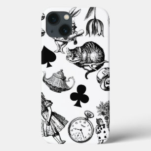 Alice Weißes Kaninchen Wunderland Klassiker Case-Mate iPhone Hülle