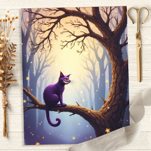 Alice Whimsical Cheshire Katzenbaum Scrapbook Papi