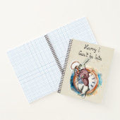 Alice - White Rabbit 1865 Notizblock (Innenseite)