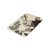 Alice White Rabbit Classic Wonderland Badematte (Schrägansicht)