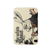 Alice White Rabbit Classic Wonderland Badematte (Vorderseite Vertikal)