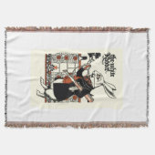 Alice White Rabbit Classic Wonderland Decke (Vorderseite)