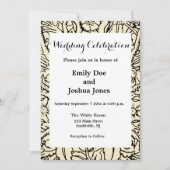 Alice White Rabbit Classic Wonderland Einladung (Vorderseite)