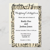 Alice White Rabbit Classic Wonderland Einladung (Vorne/Hinten)