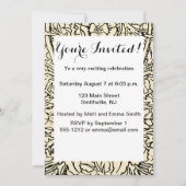 Alice White Rabbit Classic Wonderland Einladung (Vorderseite)