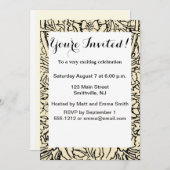 Alice White Rabbit Classic Wonderland Einladung (Vorne/Hinten)