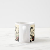 Alice White Rabbit Classic Wonderland Espressotasse (Rückseite)