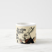 Alice White Rabbit Classic Wonderland Espressotasse (Vorderseite)