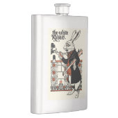 Alice White Rabbit Classic Wonderland Flachmann (Rechts)