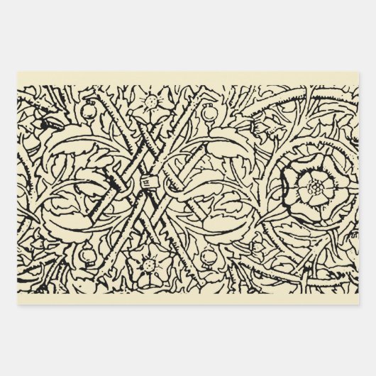 Alice White Rabbit Classic Wonderland Geschenkpapier Set (Vorderseite 2)