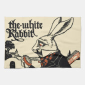 Alice White Rabbit Classic Wonderland Geschirrtuch (Horizontal)