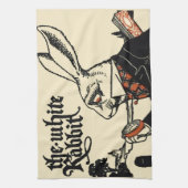 Alice White Rabbit Classic Wonderland Geschirrtuch (Vertikal)