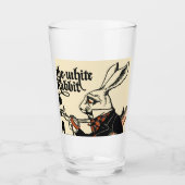 Alice White Rabbit Classic Wonderland Glas (Vorderseite)