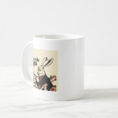 Alice White Rabbit Classic Wonderland Kaffeetasse (Vorderseite Links)