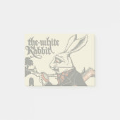 Alice White Rabbit Classic Wonderland Post-it Klebezettel (Vorderseite)