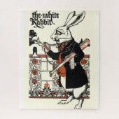 Alice White Rabbit Classic Wonderland Puzzle (Vertikal)