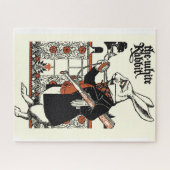 Alice White Rabbit Classic Wonderland Puzzle (Horizontal)