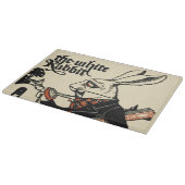 Alice White Rabbit Classic Wonderland Schneidebrett (Ecke)