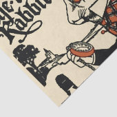 Alice White Rabbit Classic Wonderland Seidenpapier (Ausschnitt)