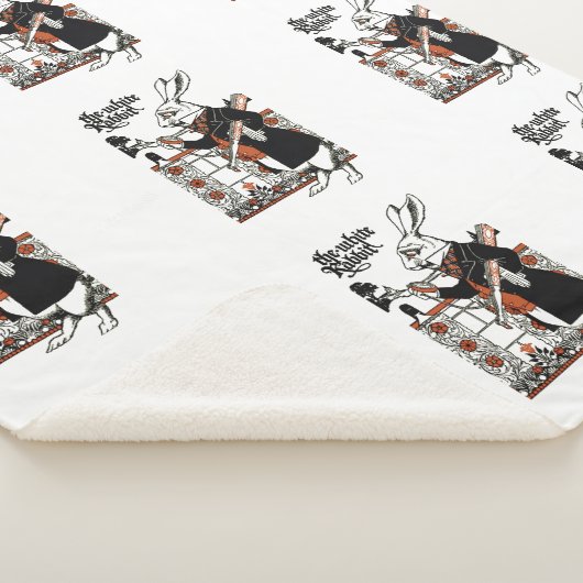 Alice White Rabbit Classic Wonderland Sherpadecke (3/4)