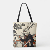 Alice White Rabbit Classic Wonderland Tasche (Rückseite)