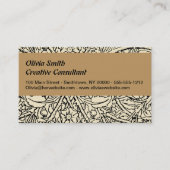 Alice White Rabbit Classic Wonderland Visitenkarte (Vorderseite)