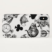 Alice White Rabbit Wonderland Classic Case-Mate iPhone Hülle (Rückseite (Horizontal))