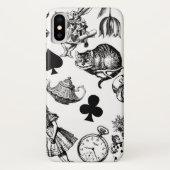 Alice White Rabbit Wonderland Classic Case-Mate iPhone Hülle (Rückseite)