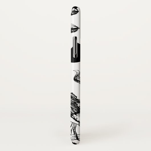 Alice White Rabbit Wonderland Classic Case-Mate iPhone Hülle (Hinten/Rechts)