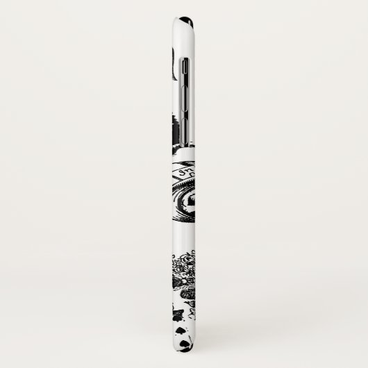 Alice White Rabbit Wonderland Classic Case-Mate iPhone Hülle (Hinten/Links)