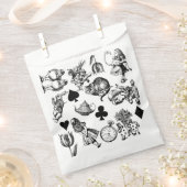Alice White Rabbit Wonderland Classic Geschenktütchen (Ausgeschnitten)