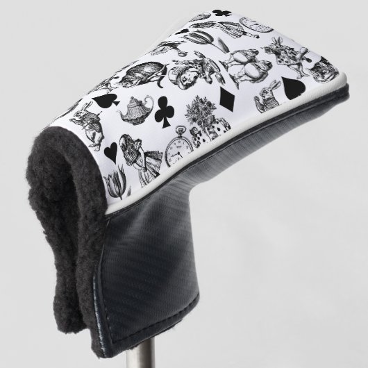 Alice White Rabbit Wonderland Classic Golf Headcover (3/4 Vorderseite)