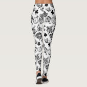 Alice White Rabbit Wonderland Classic Leggings (Rückseite)