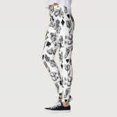 Alice White Rabbit Wonderland Classic Leggings (Links)