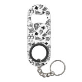 Alice White Rabbit Wonderland Classic Mini Flaschenöffner (Rückseite)