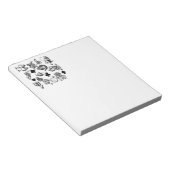 Alice White Rabbit Wonderland Classic Notizblock (angewinkelt)